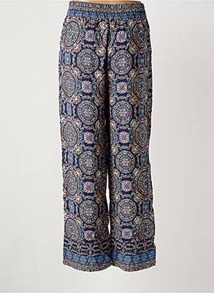 Pantalon large bleu MOLLY BRACKEN femme
