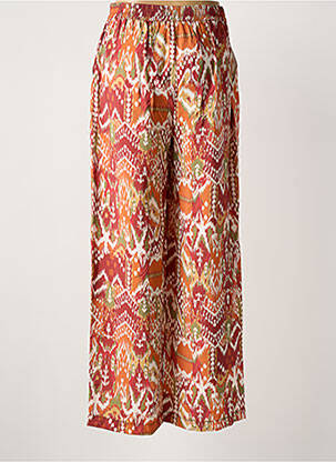 Pantalon large orange JULIE GUERLANDE femme