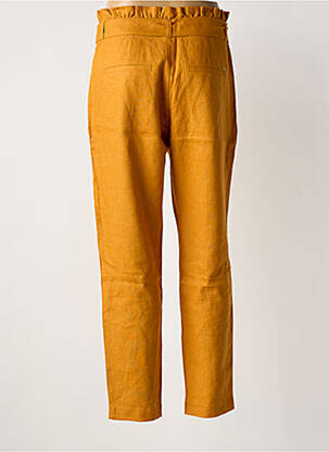 Pantalon droit orange I.CODE (By IKKS) femme