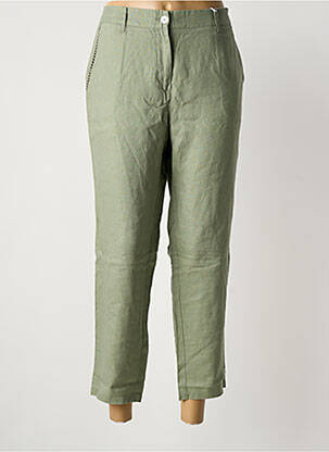 Pantalon 7/8 vert JULIE GUERLANDE femme