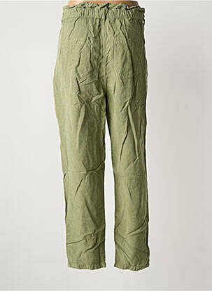Pantalon droit vert HAPPY femme