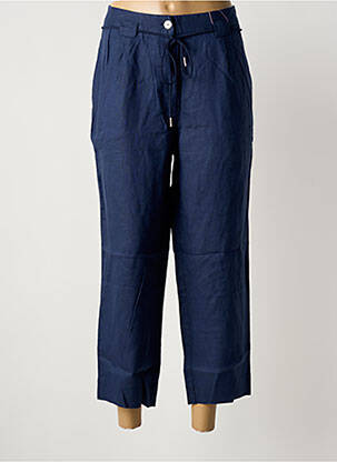Pantalon 7/8 bleu JULIE GUERLANDE femme