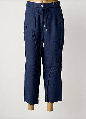 Pantalon 7/8 bleu JULIE GUERLANDE femme