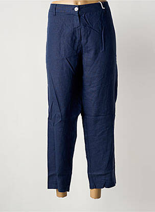 Pantalon 7/8 bleu JULIE GUERLANDE femme