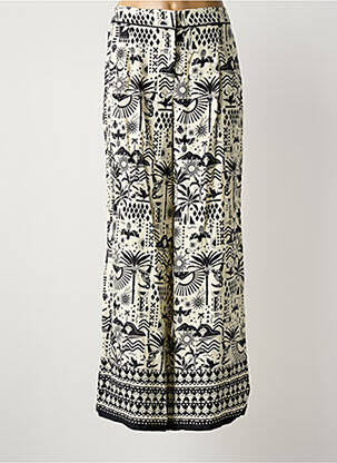 Pantalon large blanc JULIE GUERLANDE femme