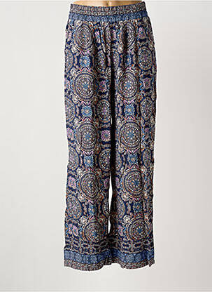 Pantalon large bleu MOLLY BRACKEN femme