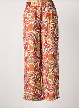 Pantalon large orange JULIE GUERLANDE femme