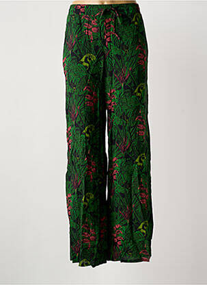 Pantalon large vert LA FEE MARABOUTEE femme