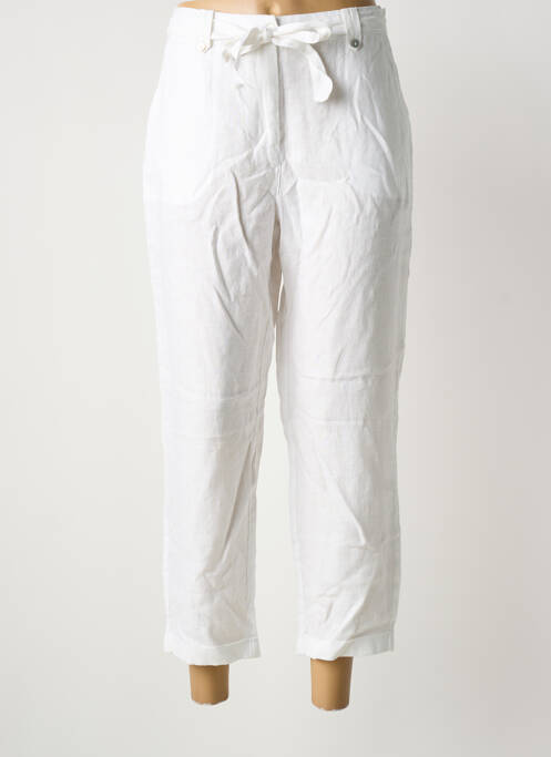 Pantalon 7/8 blanc JULIE GUERLANDE femme