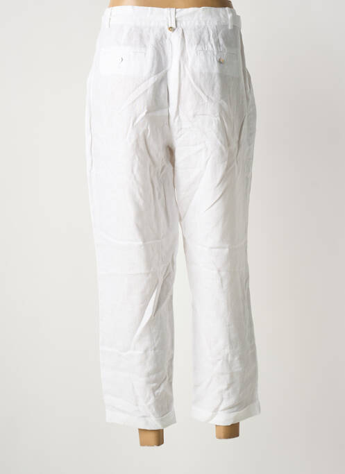 Pantalon 7/8 blanc JULIE GUERLANDE femme