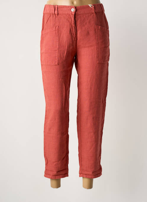 Pantalon 7/8 rouge DIPLODOCUS femme