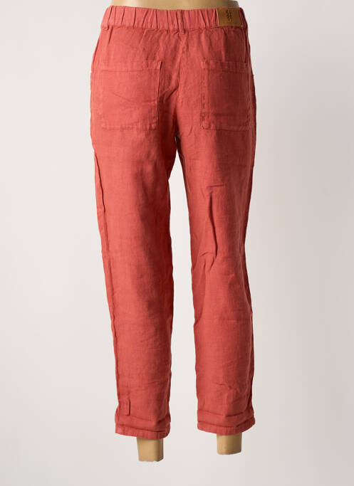 Pantalon 7/8 rouge DIPLODOCUS femme