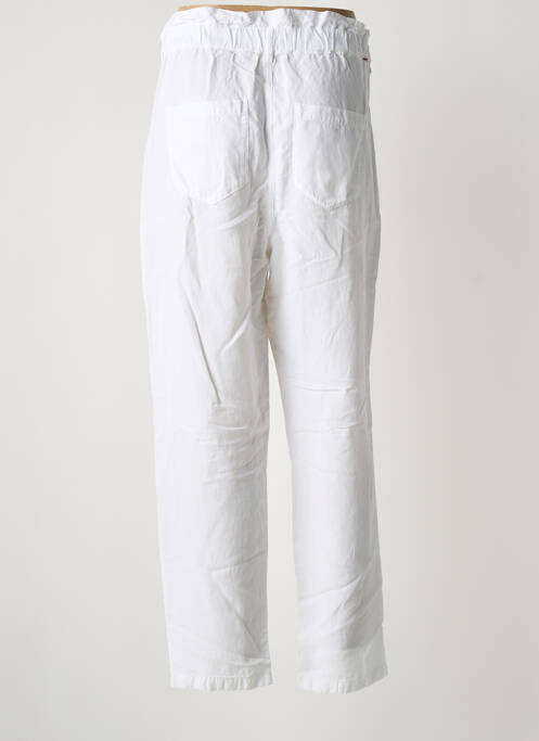 Pantalon droit blanc HAPPY femme