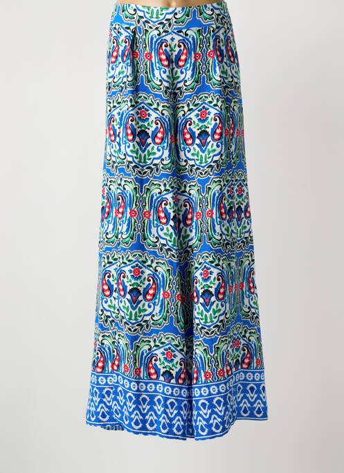 Pantalon large bleu MOLLY BRACKEN femme