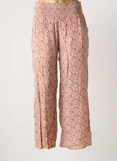 Pantalon large rose ME-TISSE femme