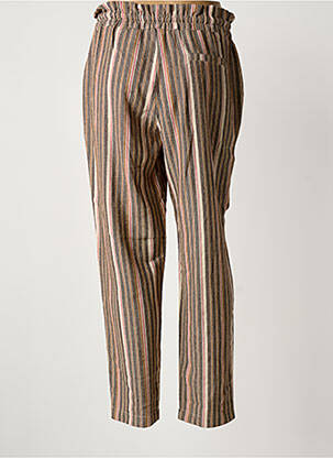 Pantalon droit marron LA FEE MARABOUTEE femme