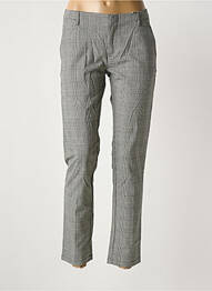 Pantalon chino gris BÔM femme