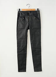 Pantalon slim noir ONE STEP femme