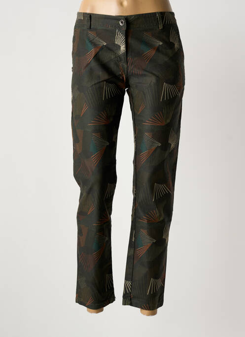 Pantalon chino vert PAKO LITTO femme