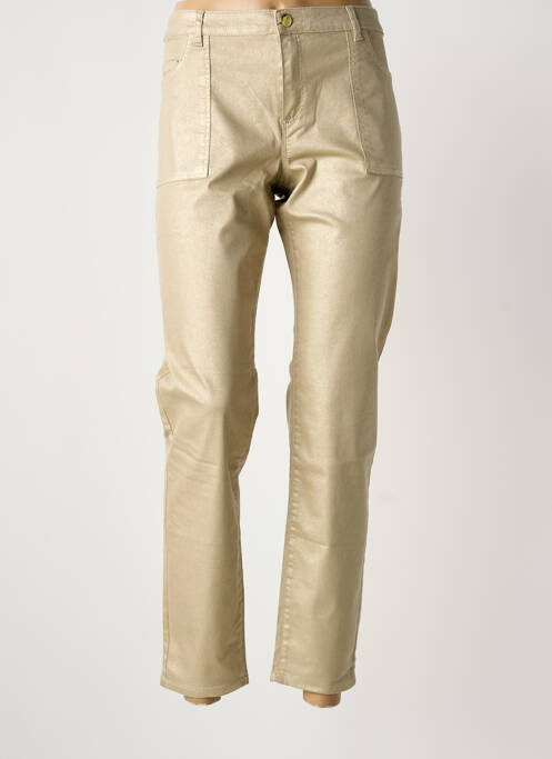 Pantalon slim or ONE STEP femme