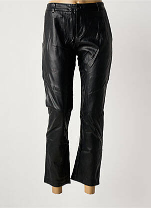 Pantalon 7/8 taille à pinces taille normale noir MOLLY BRACKEN femme