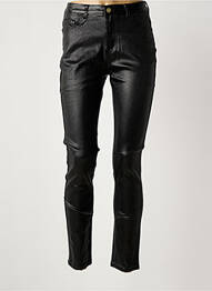 Pantalon slim noir MOLLY BRACKEN femme