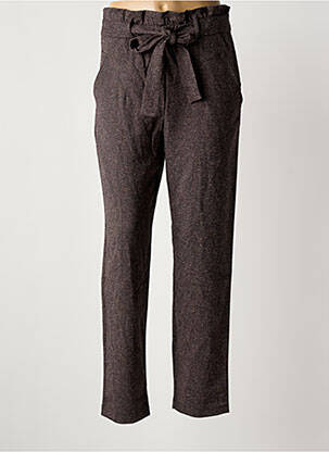 Pantalon droit marron LA FEE MARABOUTEE femme