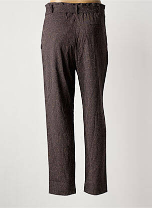 Pantalon droit marron LA FEE MARABOUTEE femme
