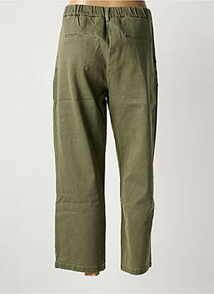 Pantalon 7/8 vert HAPPY femme