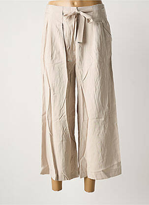 Pantalon 7/8 beige VILA femme