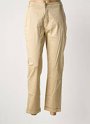 Pantalon chino beige VILA femme