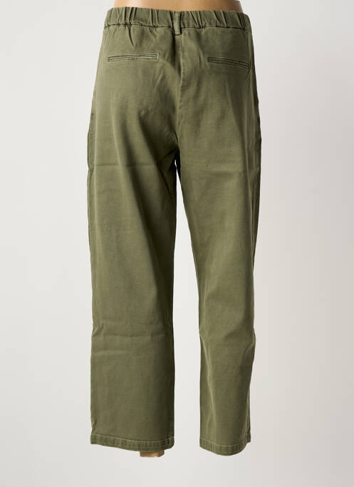 Pantalon 7/8 vert HAPPY femme