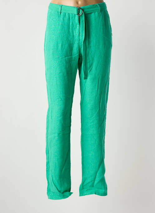 Pantalon droit vert DIPLODOCUS femme