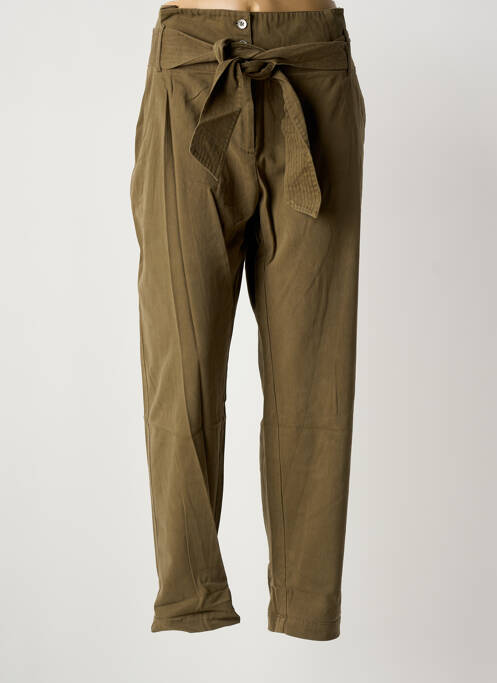 Pantalon droit vert IKKS femme