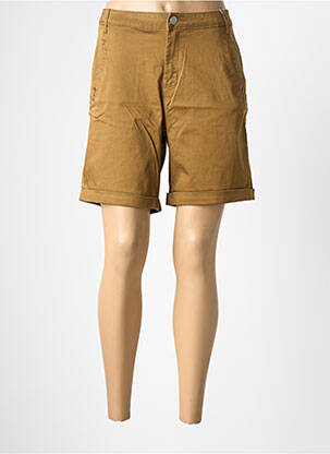 Bermuda taille à pinces taille normale vert VILA femme