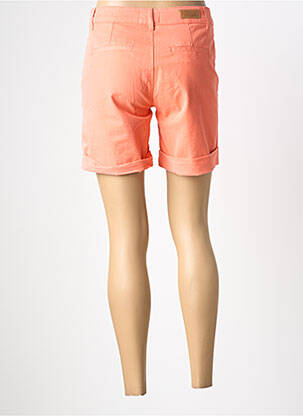 Short orange HAPPY femme