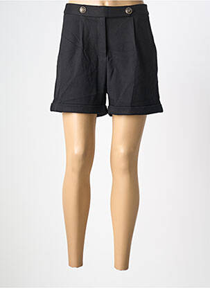 Short taille à pinces taille normale noir LA PETITE ETOILE femme