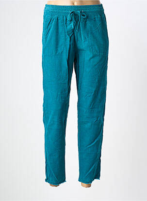 Pantalon 7/8 vert HAPPY femme
