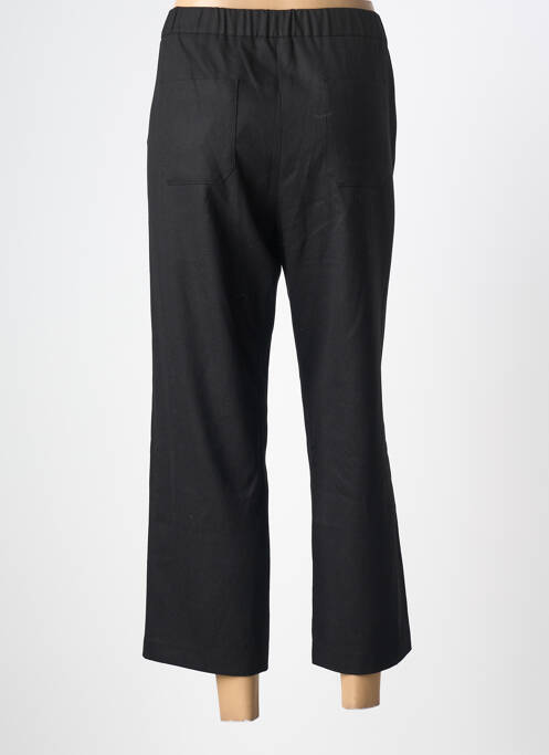 Pantalon 7/8 taille élastique taille normale noir ONE STEP femme