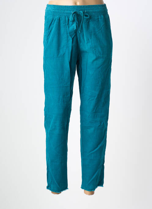 Pantalon 7/8 vert HAPPY femme
