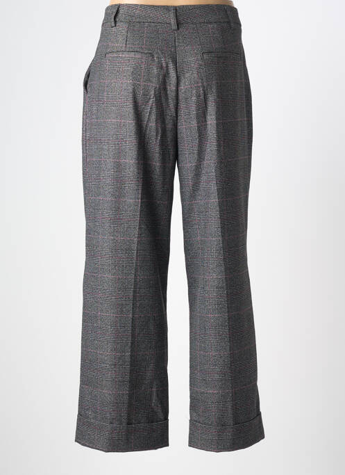 Pantalon droit stretch taille normale gris LA FEE MARABOUTEE femme