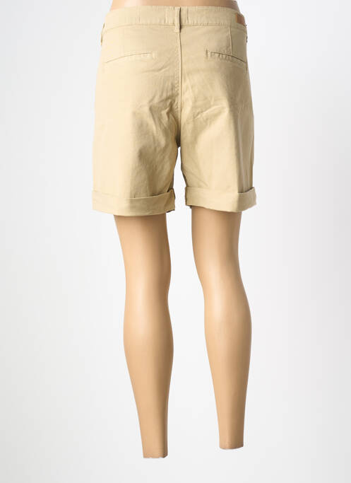 Short beige HAPPY femme