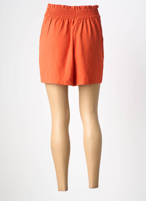 Short orange VILA femme