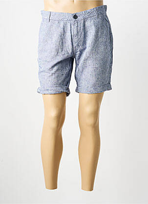 Bermuda coupe droite taille normale bleu SELECTED homme