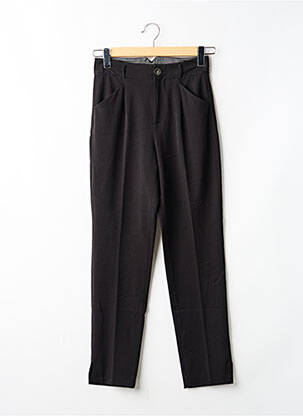 Pantalon droit noir ONE STEP femme