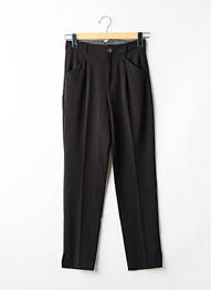 Pantalon droit noir ONE STEP femme