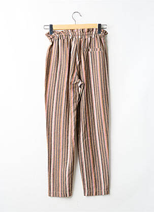Pantalon droit marron LA FEE MARABOUTEE femme