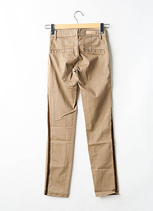 Pantalon slim beige HAPPY femme
