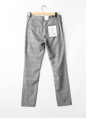 Pantalon droit gris SELECTED homme