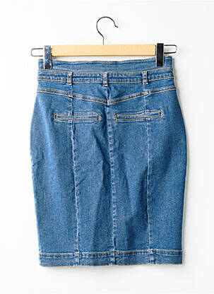 Jupe mi-longue bleu ONE STEP femme